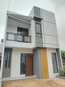 Rumah 2 lantai cantik estetik di Kalisuren Tajurhalang Bogor