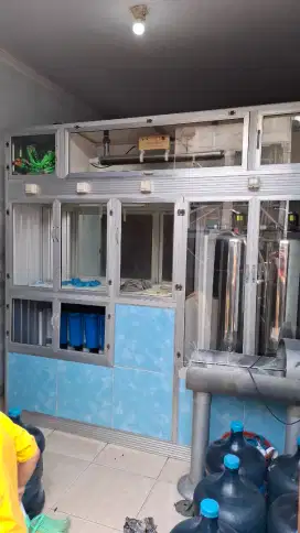 Dijual 1 Paket Mesin Air Minum Isi Ulang