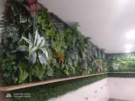 Vertikal garden artificial harga 750/meter