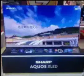 SHARP XLED MINI LED 4K GOOGLE TV 75 INCH HARGA CLEARN SALE HANYA 28 JT