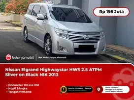 [BONUS NOPOL 3 ANGKA] Nissan Elgrand HWS HWS 2.5 ATPM Silver 2013/2014