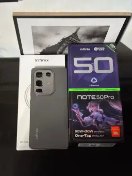 Infinix Note 50 Pro 8/256GB Fullset Mulus