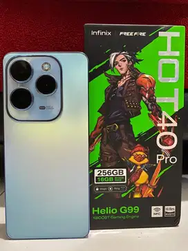 infinix hot 40 pro 8+8/256gb lengkap