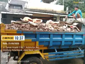 Buang puing & sampah proyek urugan dll