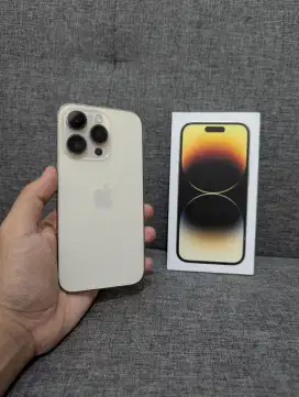 Iphone 14 pro 128 gb gold resmi beacukai dus ori