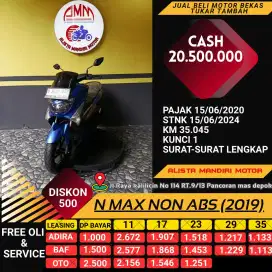 DP 1 juta aja ! YAMAHA N MAX NON ABS 2019