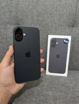 Iphone 16 plus 128 gb ex ibox garansi on bh 100%
