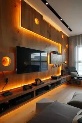 Tempat tv minimalis/backdrop tv minimalis