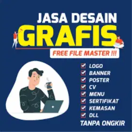 Jasa desain poster, CV, Banner dll