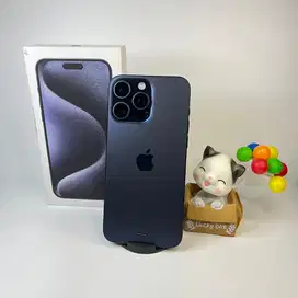Iphone 15 Promax 256gb Blue Titan ex IBOX (garansi on)