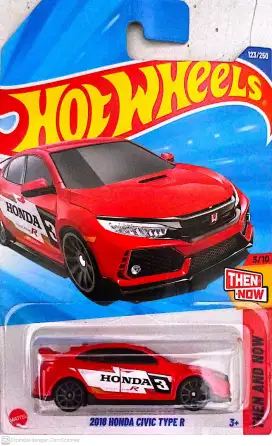 Hot Wheels 2018 Honda Civic Type R