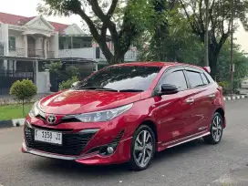 Yaris TRD Sportivo AT 2019 Merah – Tangan 1, KM 34rb, Pajak Panjang,