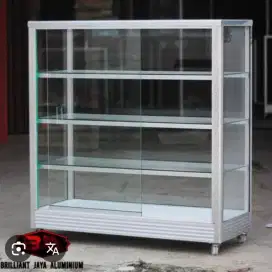 Etalase kaca 1 meter