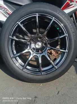 VELG R18 SSR HOLE 5×114 (BYE JF LUXURY COLOR CHROME)