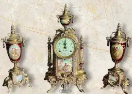 Jam meja Vintage Eropah