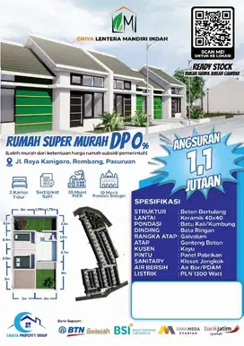 DIJUAL CEPAT RUMAH SUBSIDI DI REMBANG PAEURIAN
