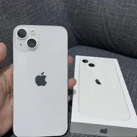 iPhone 13 128gb Starlight Garansi Resmi iBox Fullset Nominus