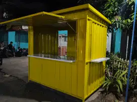 booth kontainer / gerobak kontainer