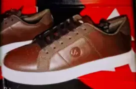 Sepatu AIRWALK ukuran 42 warna coklat model Elegant Kets PantofeL