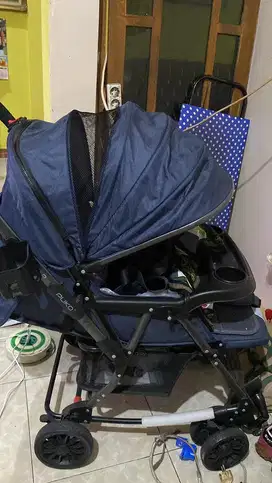 Stroller Pliko tipe stream R 397 navy