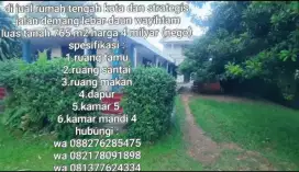 JUAL RUMAH JALAN DEMANG LEBAR DAUN WAYHITAM (HARGA NEGO)