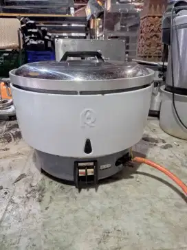 Rice cooker gas RINNAI kapasitas 9 liter 

Thermostat on/berfungsi
