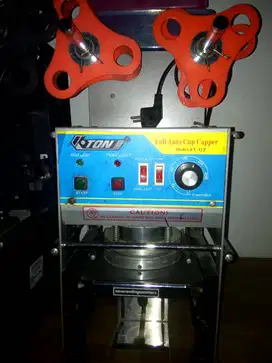 ETON ETQ7 Mesin Segel Gelas Plastik Otomatis Cup Sealer Full Automatic