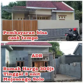Dijual Rumah Mojosongo Solo