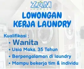 Lowongan Kerja Laundry