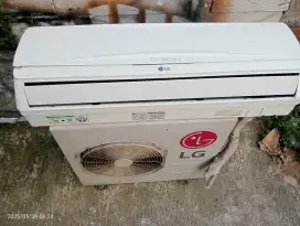AC LG 1/2 pk r410 masih ori