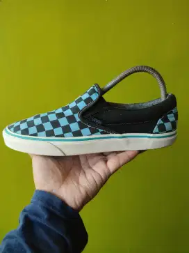 SEPATU VANS BLACK BLUE