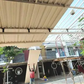 Tukang perbaikan atap bocor dinding dak rembes talang air cat renovasi
