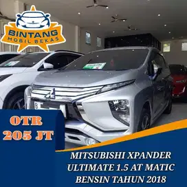 MITSUBISHI XPANDER ULTIMATE 1.5 L AT MATIC 1500 CC BENSIN TAHUN 2018