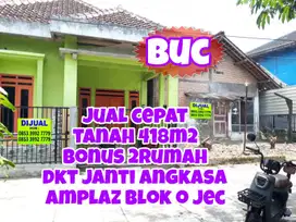 BUC Tanah Bonus 2 Rumah 418m2 dkt Janti Blok O Karangbendo Ambarukmo