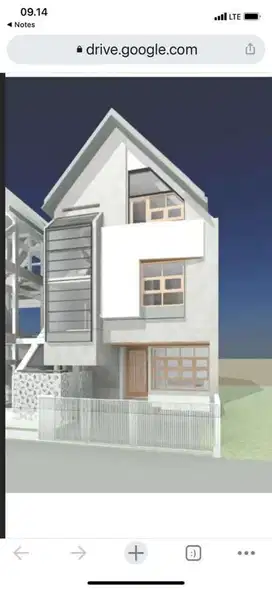 Rumah Rawamangun 115m 3lantai, baru dan mewah, ada swimming pool
