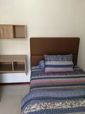 3 kamar furnish lantai rendah harga murah Apt.Royal Mediterania CP