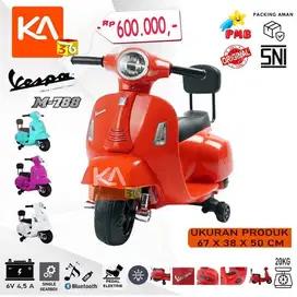 Mainan Motor Aki Anak PMB M-788 Mini Vespa ( LISENSI )