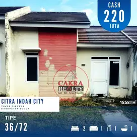 Dijual rumah dicitra indah city rumah tinggal poles siap huni