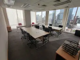 Service Office Tinggal Masuk Area Gatot Subroto, Kapasitas 10 Orang