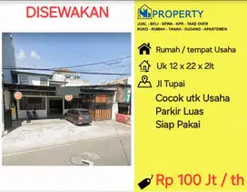 Disewakan Rumah Jl tupai , parkiran luas. dkt jl macan , serigala
