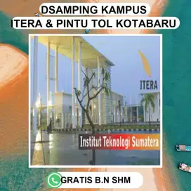 Tanah ITERA Samping Pintu  TOL Cocok sekali untuk investasi