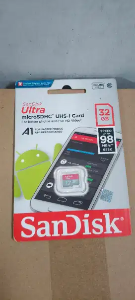 Memory Card Sandisk 32GB Speed 98MB/S