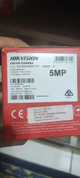 CCTV hikvision outdoor
