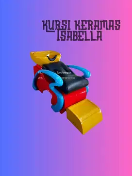 kursi keramas salon futurestik,produk ready siap kirim.