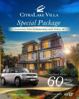 Hadiah Langsung Mobil Listrik Cherry J6 Rumah Citralake Villa Citra 6