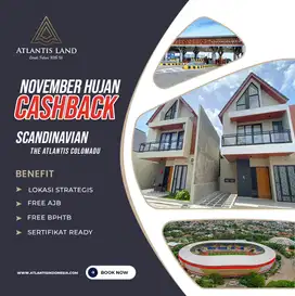 Dijual rumah di barat enter tol klodran SHM Ready