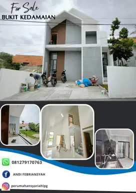 RUMAH 2 LANTAI DI JUAL BUKIT KEDAMAIAN CUMA 2 UNIT