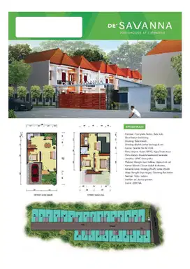 Rumah Model Townhouse Lokasi Strategis di Cirendeu Tangerang Selatan