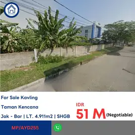 dijual Ayda Bank Tanah di Taman Kencana Cengkareng