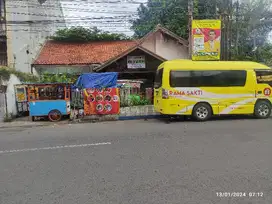 Rumah hitung tanah sangat strategis di jl Raya Toha kota Cirebon